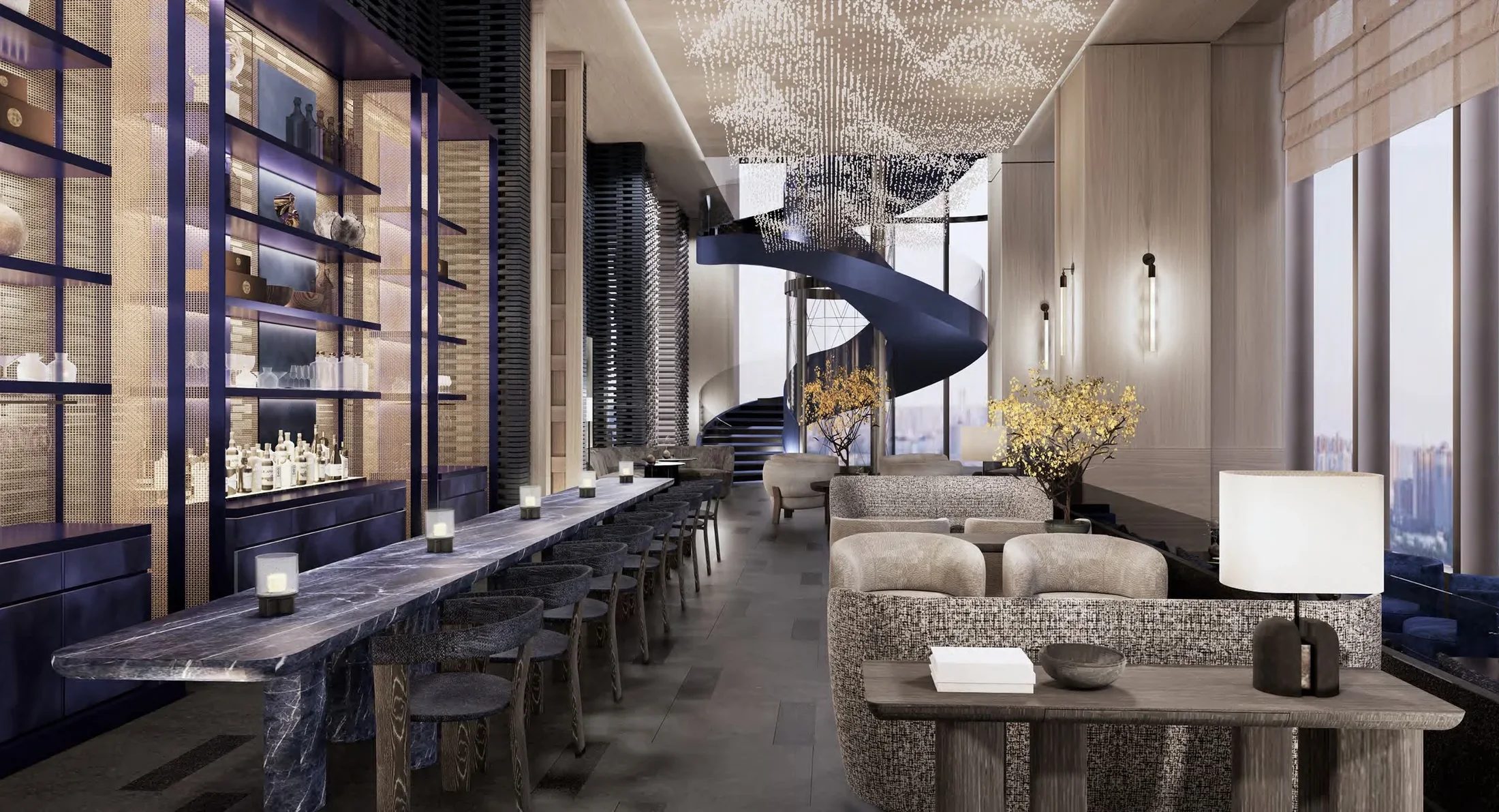 Waldorf Astoria Xi’an — spatial view 2